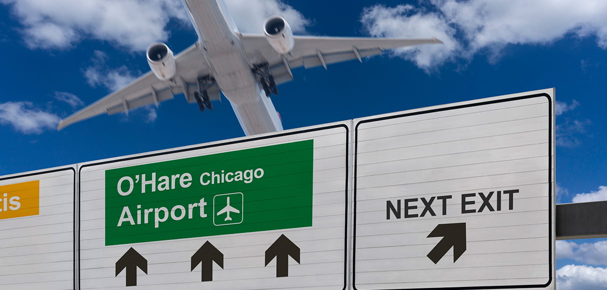 Accessible from O'Hare