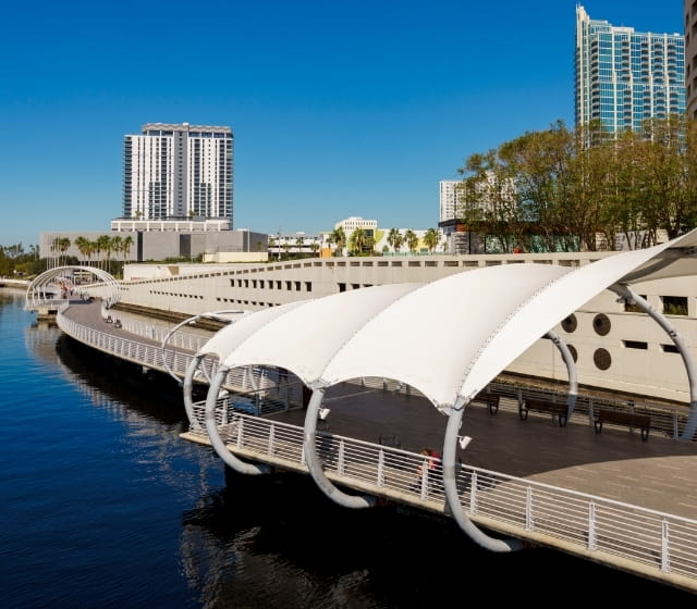 famous tampa riverwalk